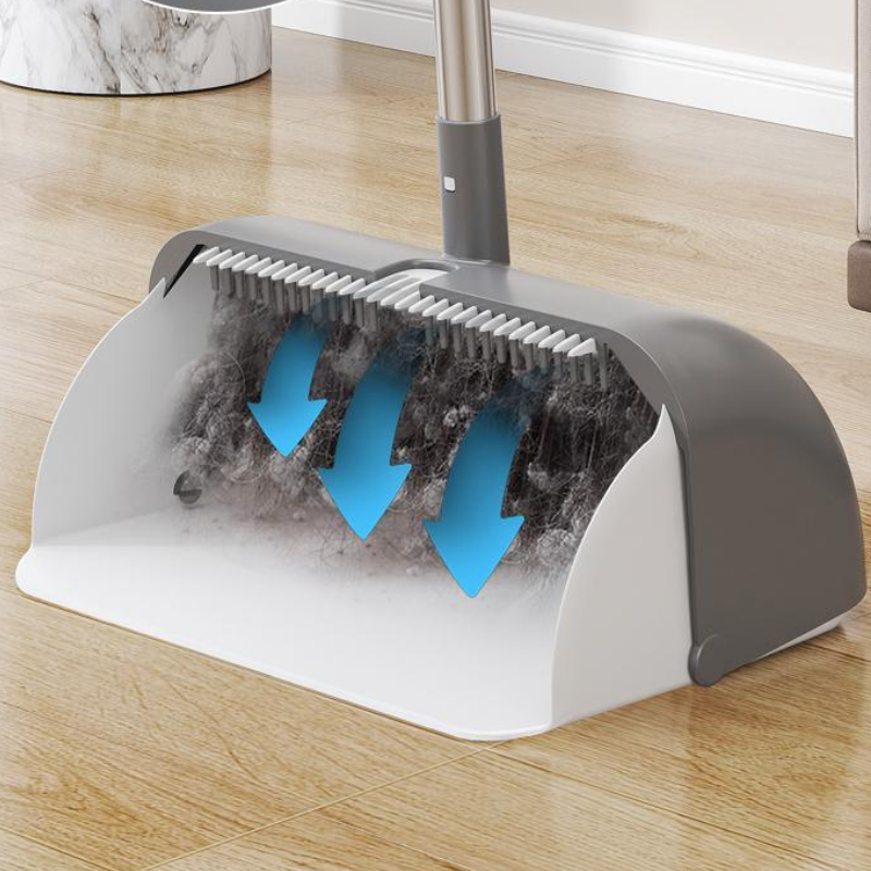 Wall Mounted Broom Dustpan Set Home Cleaning Tool