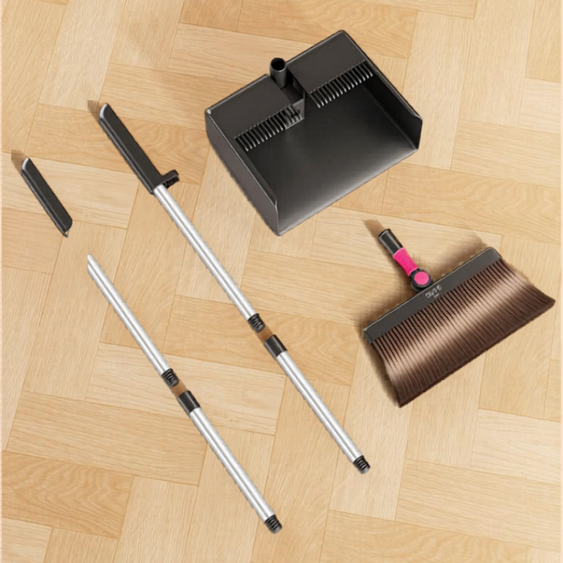 Household Broom Dustpan Set Non Stick Hair Design