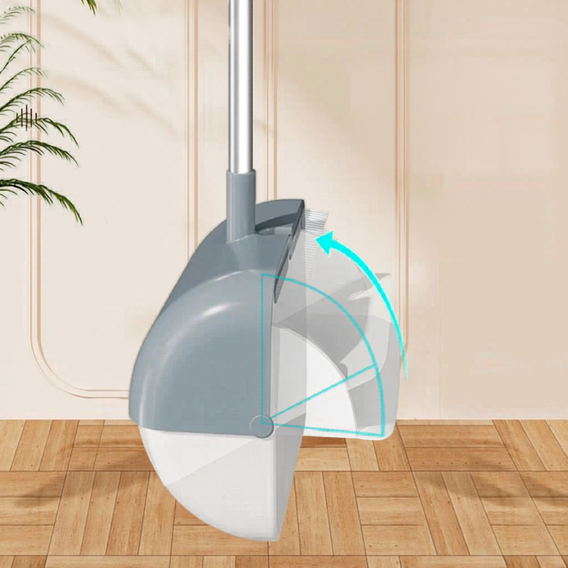 Wall Mounted Broom Dustpan Set Home Cleaning Tool