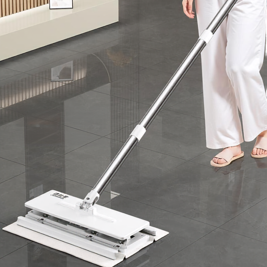 Auto Clamp Flat Floor Mop Tool
