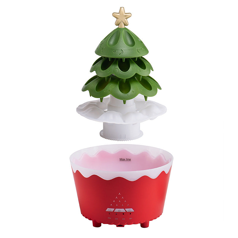 Essential Oil Aroma Diffuser Christmas Tree Humidifier