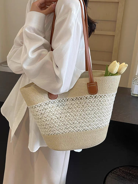 Summer Beach Travel Straw Bag Women Tote Bag