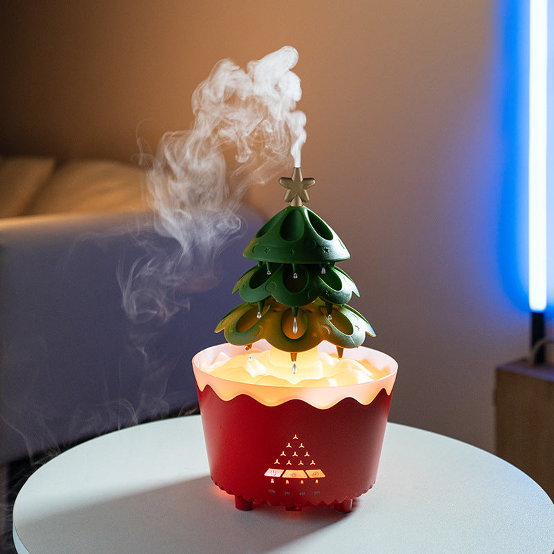 Essential Oil Aroma Diffuser Christmas Tree Humidifier