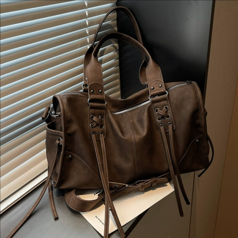 Moto Buckle Tote Bag for Women