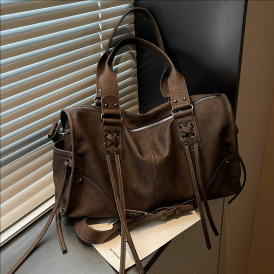 Moto Buckle Tote Bag for Women