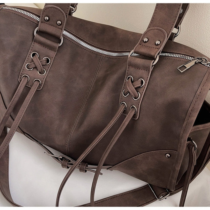 Moto Buckle Tote Bag for Women