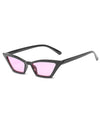 Retro 90's Thin Cat Eye Sunglasses