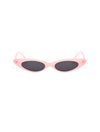 Retro 90's Small Oval Cat Eye Sunlasses