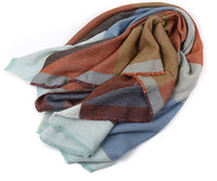 Color Block Blanket Scarf | Two Colors