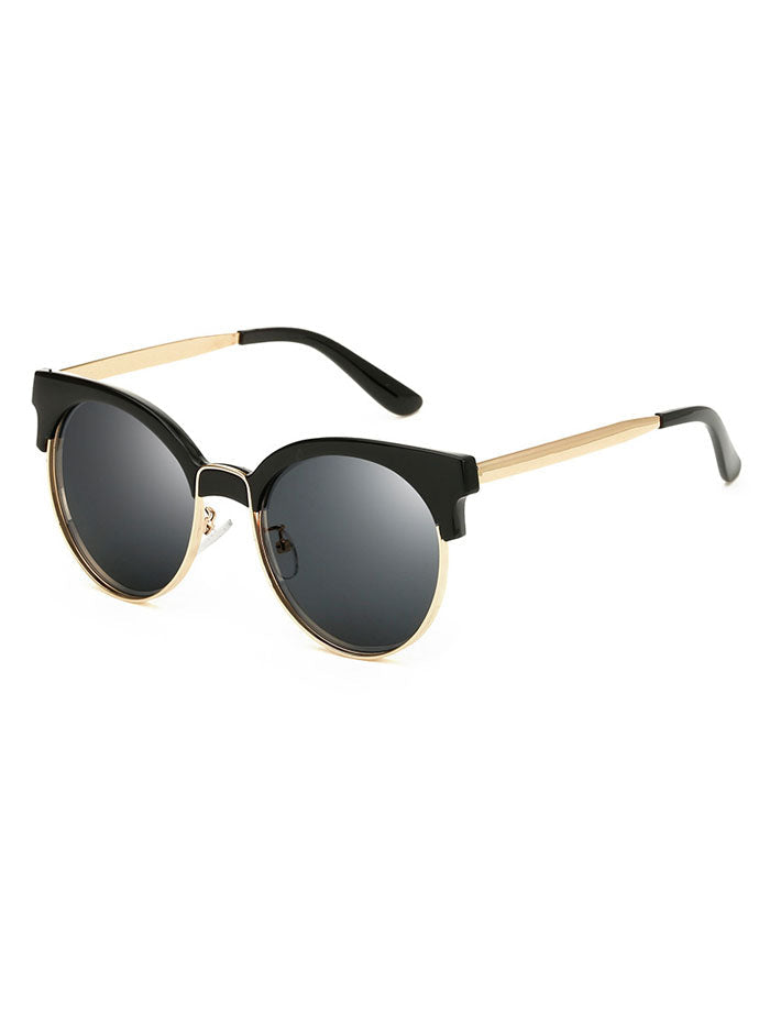 Hovd Cat Eye Studded Frame Sunglasses - Four Colors