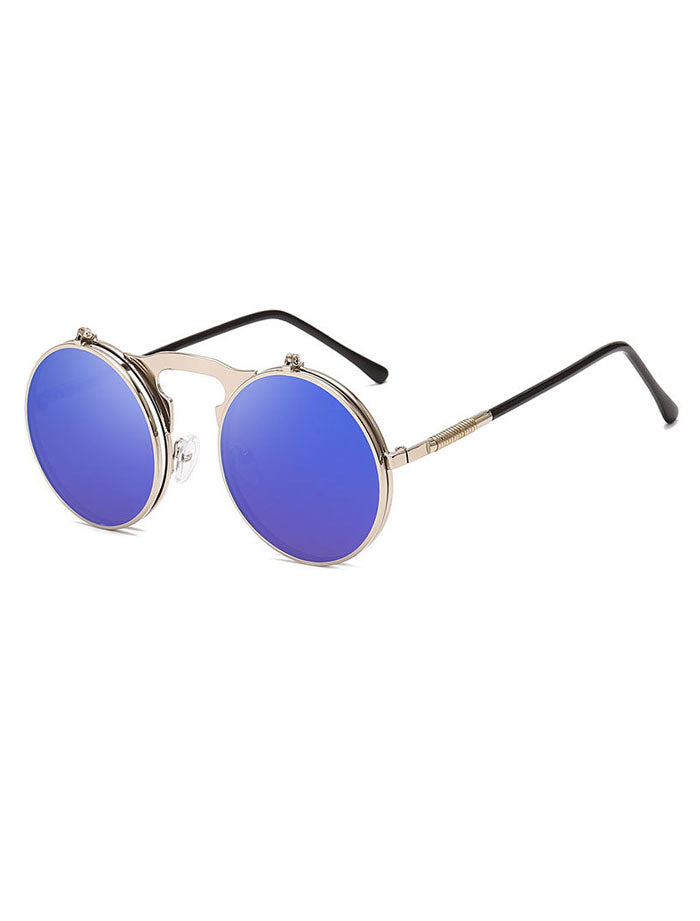 Retro Lennon Style Flit-up Sunglasses