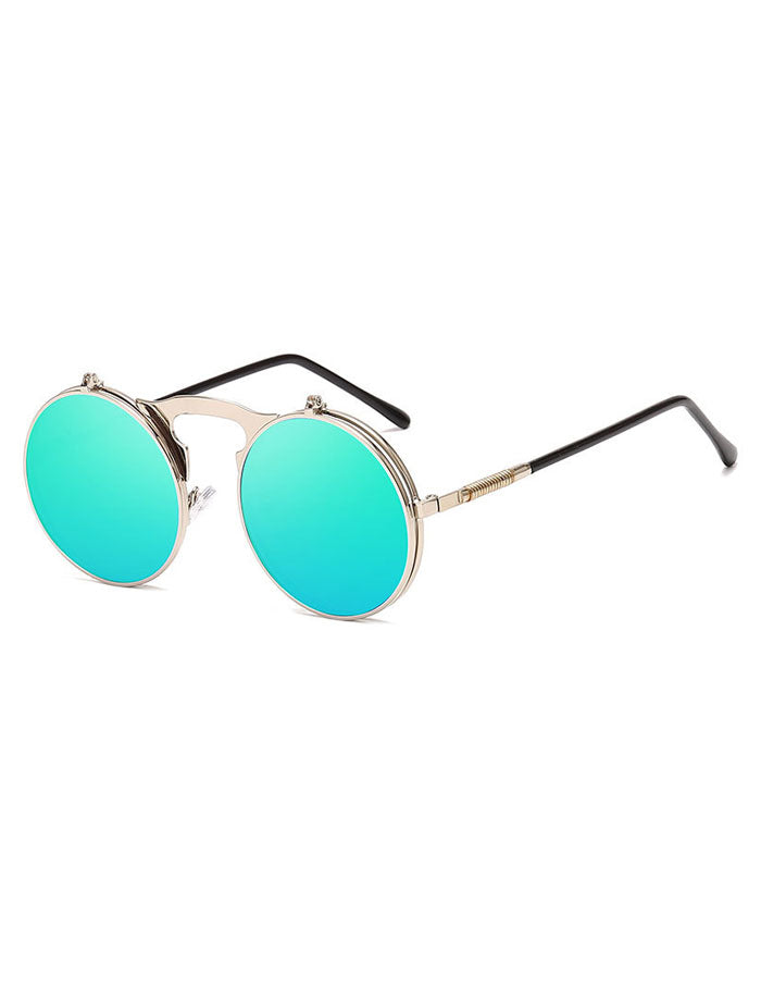 Retro Lennon Style Flit-up Sunglasses