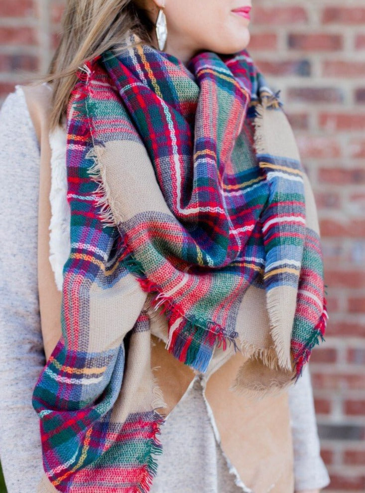 Blanket scarf