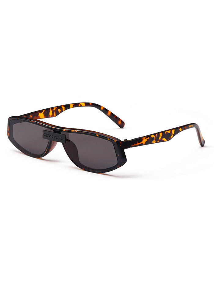 Mauna Sunglasses - Leopard Black