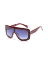 Visby Sunglasses - Jujube Red