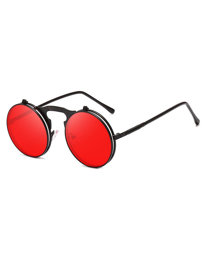 Retro Lennon Style Flit-up Sunglasses