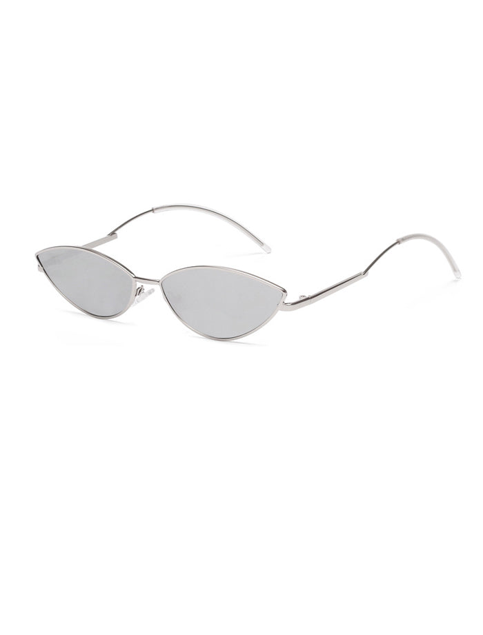 Retro 90s Small Oval Tiny Sunglasses