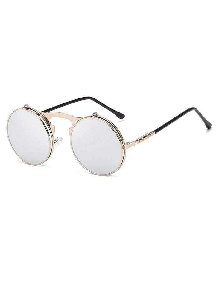 Retro Lennon Style Flit-up Sunglasses