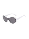 Caagu Sunglasses - White Black
